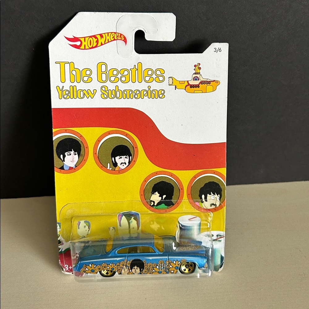 2015 Hot Wheels The Beatles Yellow Submarine Fish N Chip D - 3/6